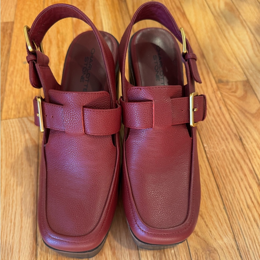 NWOB Charlotte Stone Josie Platform Loafer